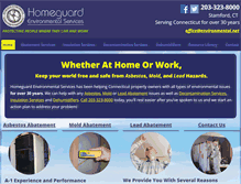 Tablet Screenshot of homeguardenvironmental.com